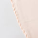 120inch Blush Rose Gold 200 GSM Seamless Premium Polyester Round Tablecloth