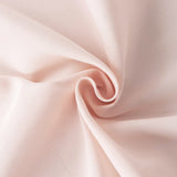 120inch Blush Rose Gold 200 GSM Seamless Premium Polyester Round Tablecloth