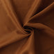 120inch Cinnamon Brown Seamless Polyester Round Tablecloth#whtbkgd