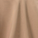 120 Nude Seamless Premium Polyester Round Tablecloth - 220GSM for 5 Foot Table#whtbkgd