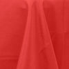 120inch Red 200 GSM Seamless Premium Polyester Round Tablecloth#whtbkgd