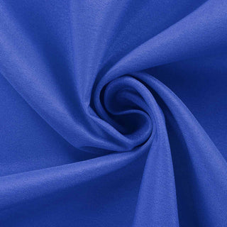 Create a Captivating Atmosphere with the Royal Blue Round Tablecloth
