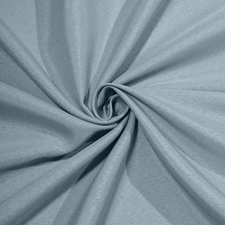 Dusty Blue Seamless Polyester Round Tablecloth: The Perfect Event Decor Essential