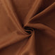 132inch Cinnamon Brown Seamless Polyester Round Tablecloth#whtbkgd