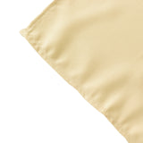 54\"x54\" Beige Premium Polyester Square Tablecloth - 220GSM
