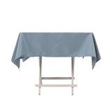 54x54inch Dusty Blue Seamless Premium Polyester Square Tablecloth - 220GSM