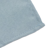 54x54inch Dusty Blue Seamless Premium Polyester Square Table Overlay - 220GSM