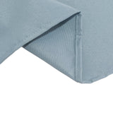 54x54inch Dusty Blue Seamless Premium Polyester Square Table Overlay - 220GSM