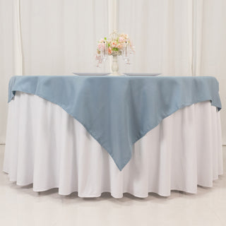 <span style="background-color:transparent;color:#111111;">Seamless Dusty Blue Premium Polyester Square Table Overlay</span>