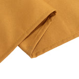 54x54inch Gold Seamless Premium Polyester Square Tablecloth - 220GSM