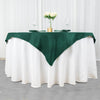 54inch Hunter Emerald Green 200 GSM Seamless Premium Polyester Square Table Overlay