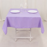 54x54inch Lavender Lilac Seamless Premium Polyester Square Tablecloth - 220GSM