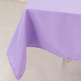 54x54inch Lavender Lilac Seamless Premium Polyester Square Table Overlay - 220GSM