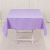 54x54inch Lavender Lilac Seamless Premium Polyester Square Tablecloth - 220GSM