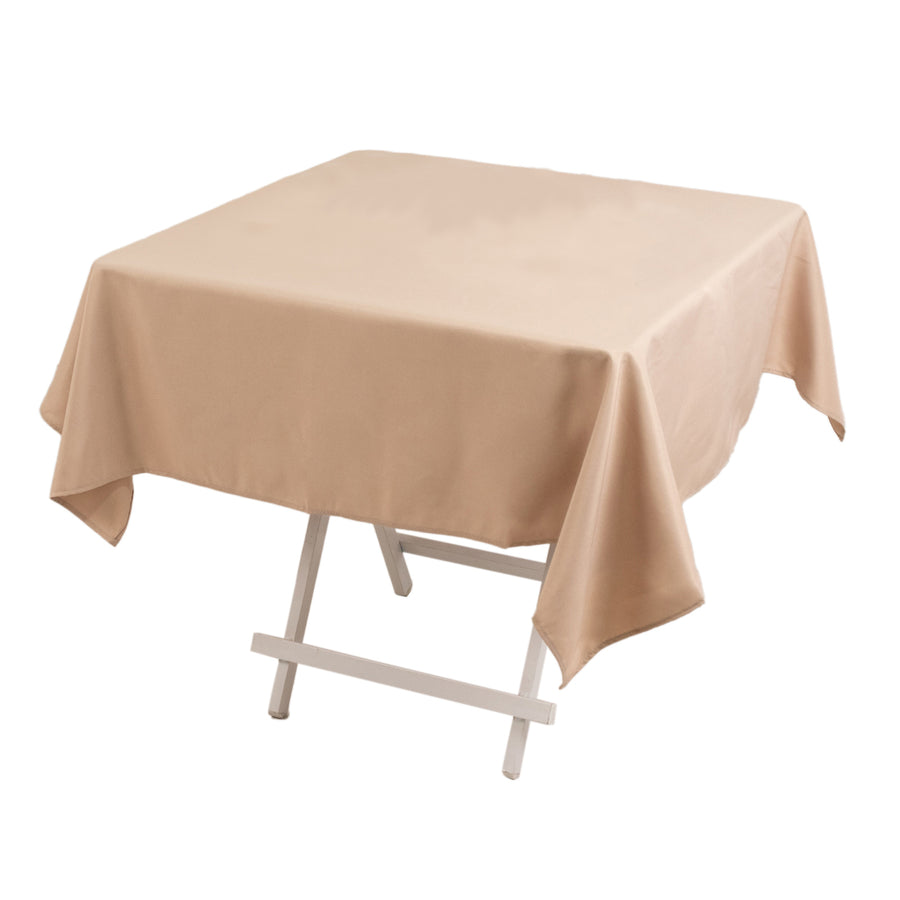 54x54inch Nude Seamless Premium Polyester Square Tablecloth - 220GSM