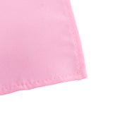 54x54inch Pink Seamless Premium Polyester Square Table Overlay - 220GSM