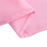 54x54inch Pink Seamless Premium Polyester Square Table Overlay - 220GSM