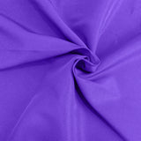 54inch Purple 200 GSM Seamless Premium Polyester Square Table Overlay#whtbkgd