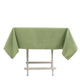 54x54inch Sage Green Seamless Premium Polyester Square Tablecloth - 220GSM