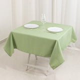 54x54inch Sage Green Seamless Premium Polyester Square Tablecloth - 220GSM