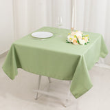 54x54inch Sage Green Seamless Premium Polyester Square Tablecloth - 220GSM