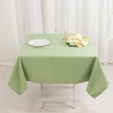 54x54inch Sage Green Seamless Premium Polyester Square Tablecloth - 220GSM