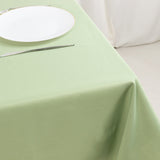 54x54inch Sage Green Seamless Premium Polyester Square Tablecloth - 220GSM