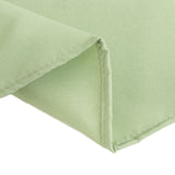 54x54inch Sage Green Seamless Premium Polyester Square Tablecloth - 220GSM