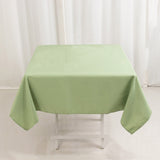 54x54inch Sage Green Seamless Premium Polyester Square Tablecloth - 220GSM