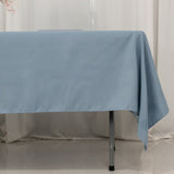 60"x102" Dusty Blue Premium Polyester Rectangular Tablecloth - 220GSM