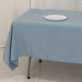 60"x102" Dusty Blue Premium Polyester Rectangular Tablecloth - 220GSM