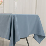 60"x102" Dusty Blue Premium Polyester Rectangular Tablecloth - 220GSM