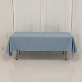 60"x102" Dusty Blue Premium Polyester Rectangular Tablecloth - 220GSM