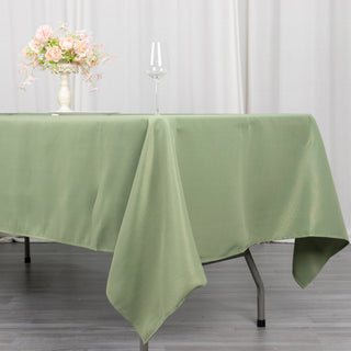 Unleash Your Creativity with the Dusty Sage Green Premium Polyester Tablecloth