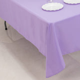 60x102inch Lavender Lilac Seamless Premium Polyester Rectangular Tablecloth - 220GSM