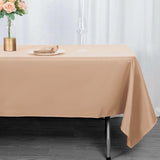 Nude Seamless Premium Polyester Rectangular Tablecloth - 220GSM