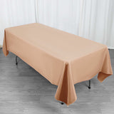 Nude Seamless Premium Polyester Rectangular Tablecloth - 220GSM