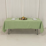 Sage Green Seamless Premium Polyester Rectangular Tablecloth 220GSM 60x102inch