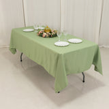 Sage Green Seamless Premium Polyester Rectangular Tablecloth 220GSM 60x102inch