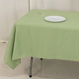 Sage Green Seamless Premium Polyester Rectangular Tablecloth 220GSM 60x102inch