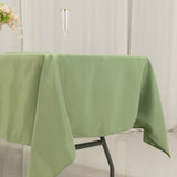 Sage Green Seamless Premium Polyester Rectangular Tablecloth 220GSM 60x102inch