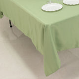 Sage Green Seamless Premium Polyester Rectangular Tablecloth 220GSM 60x102inch