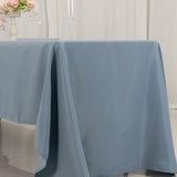 60x126inch Dusty Blue Seamless Premium Polyester Rectangular Tablecloth - 220GSM