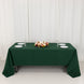 Hunter Emerald Green Seamless Premium Polyester Rectangular Tablecloth