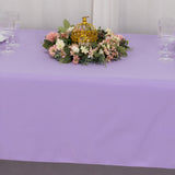 60x126inch Lavender Lilac Seamless Premium Polyester Rectangular Tablecloth - 220GSM