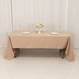 Nude Seamless Premium Polyester Rectangular Tablecloth 220GSM 60x126inch