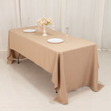 Nude Seamless Premium Polyester Rectangular Tablecloth 220GSM 60x126inch