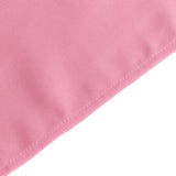 60x126inch Pink Seamless Premium Polyester Rectangular Tablecloth - 220GSM