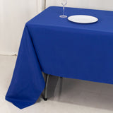 Royal Blue Seamless Premium Polyester Rectangular Tablecloth 220GSM 60x126inch