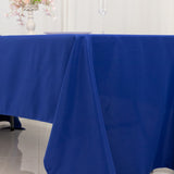 Royal Blue Seamless Premium Polyester Rectangular Tablecloth 220GSM 60x126inch